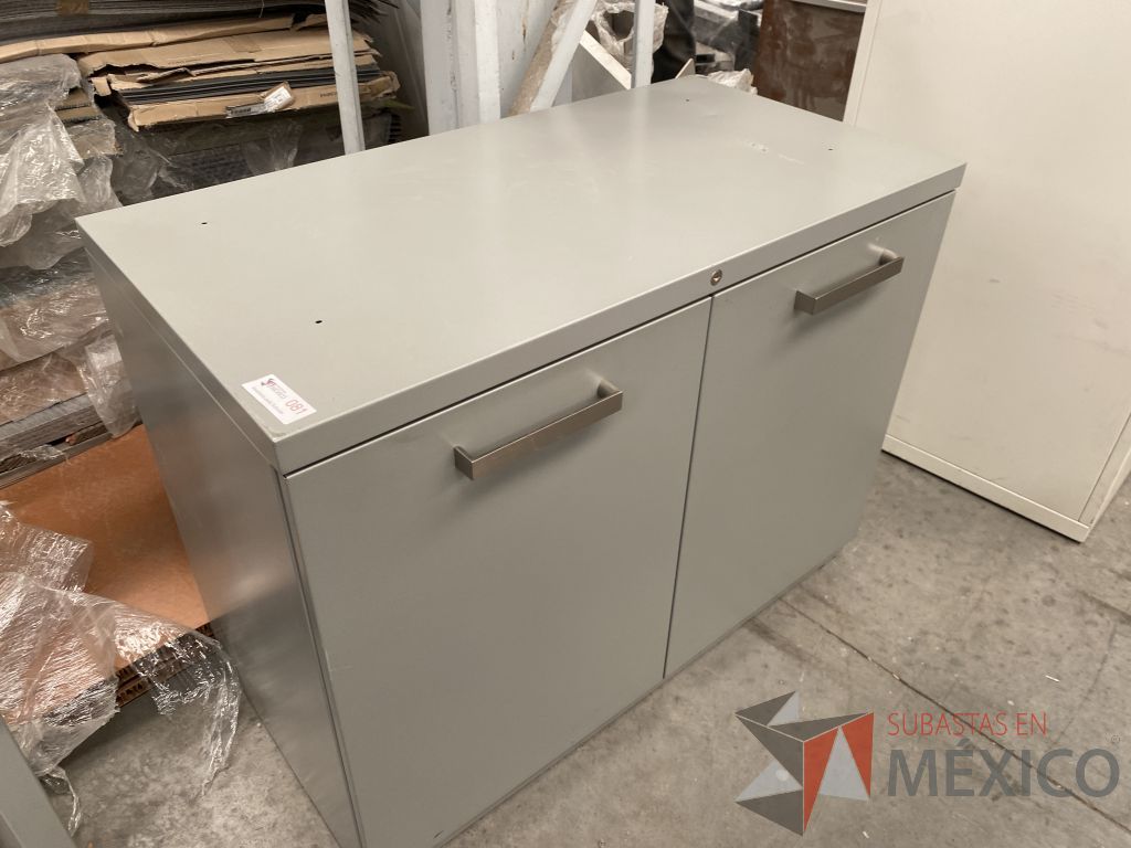 Lote 059 - Gabinete de metal con 2 puertas. - Imagen 2