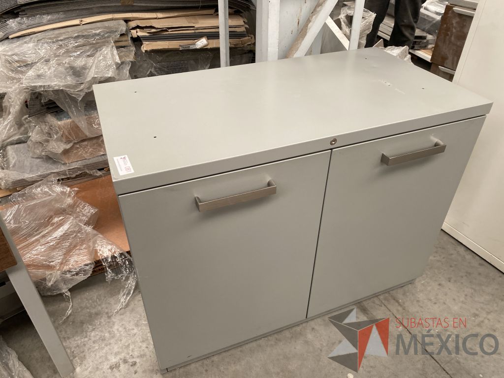 Lote 059 - Gabinete de metal con 2 puertas. - Imagen 3