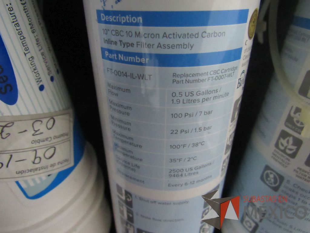 Lote 082 - Filtro de agua, Marca: Innowave - Imagen 10