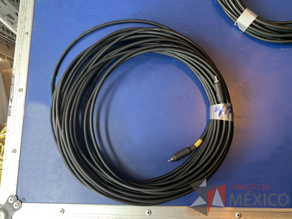 Lote 117 - 6 cables genericos RCA macho a macho - Imagen 9