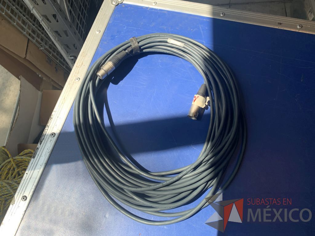Lote 043 - 7 cables canon marca kramer 3 de 22 mts, 3 de 15 mts y 1 de 10 mts - Imagen 4