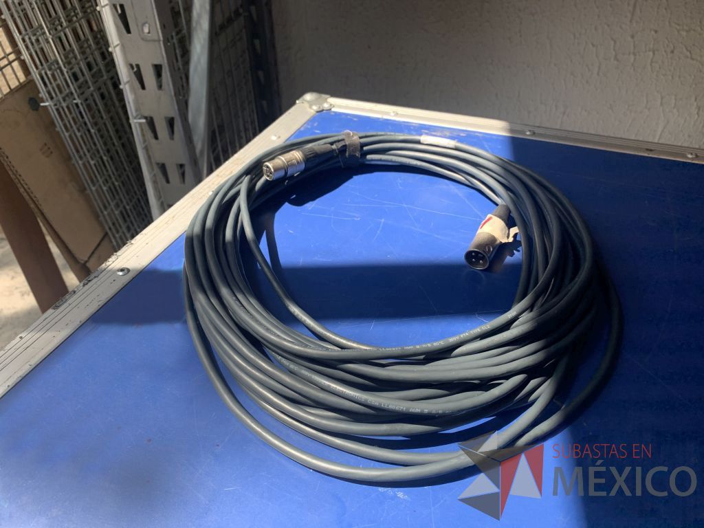 Lote 043 - 7 cables canon marca kramer 3 de 22 mts, 3 de 15 mts y 1 de 10 mts - Imagen 5