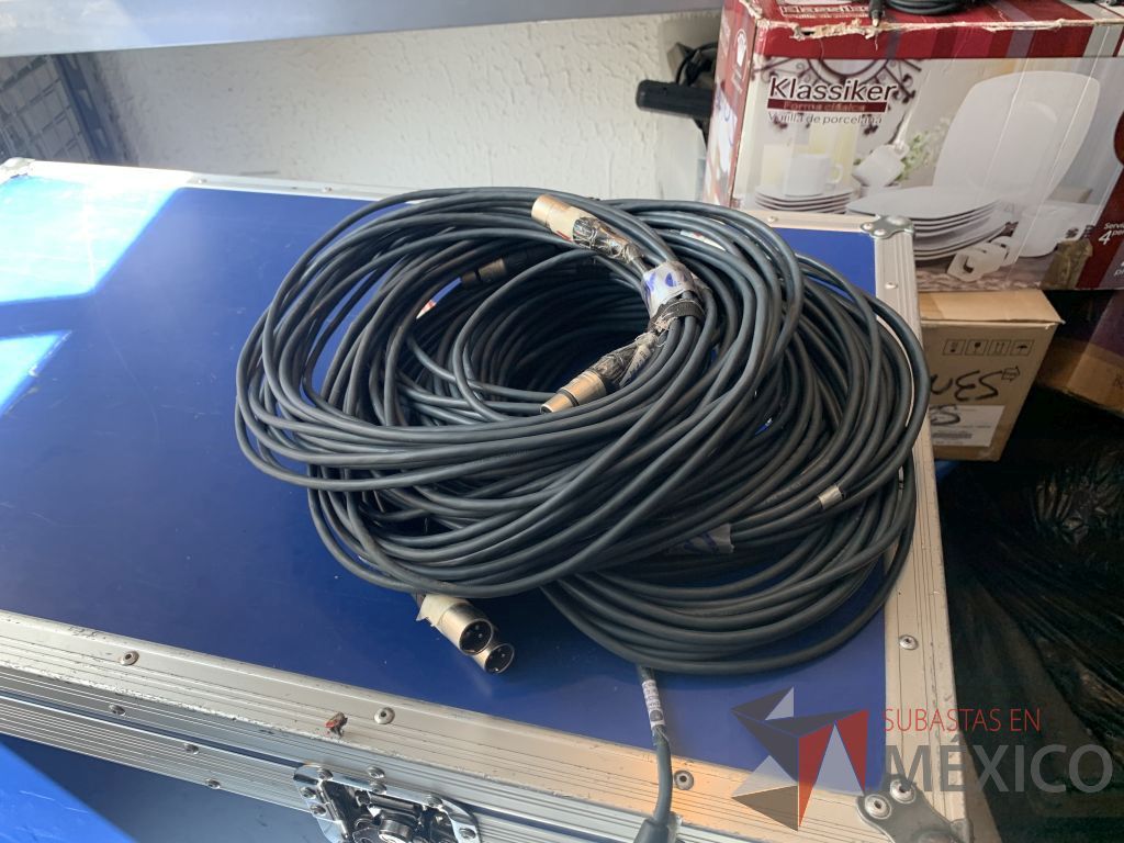 Lote 107 - 7 cables canon marca kramer 3 de 22 mts, 3 de 15 mts y 1 de 10 mts - Imagen 7