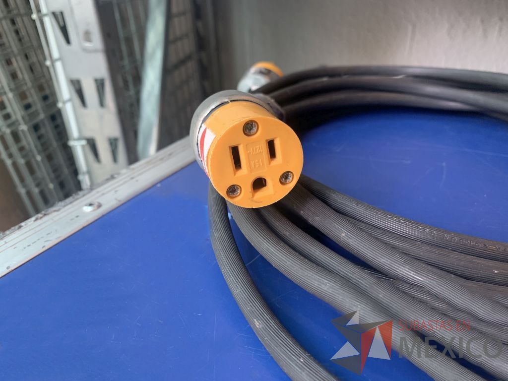 Lote 038 - 18 extensiones electrica cable uso rudo 2x14 de 15 mts. - Imagen 3