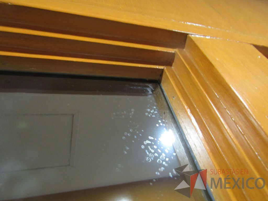 Lote 001 - 3 canceles de madera, 4 puertas y 8 ventanas de vidrio reflectivo - Imagen 7