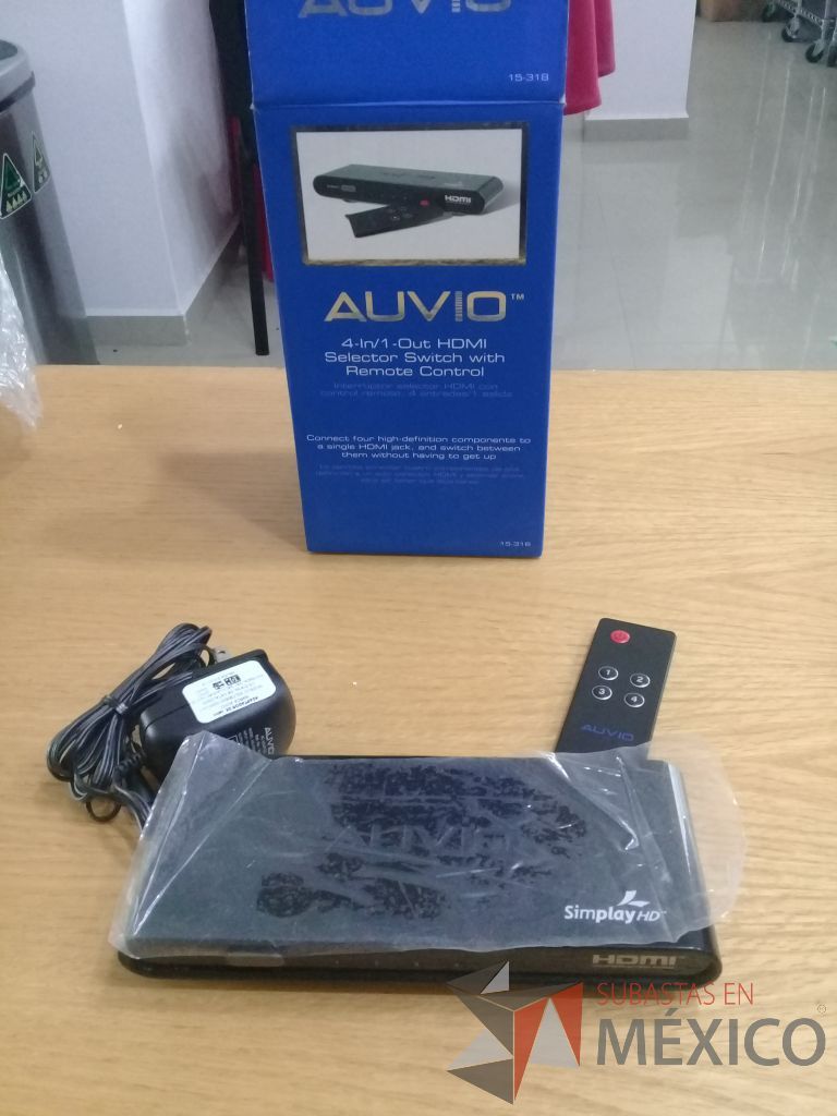Lote 145 - 1 Interruptor-selector HDMI marca Auvio, 1 Extension USB Marca Steren y 1 Quita home marca Kramer - Imagen 6