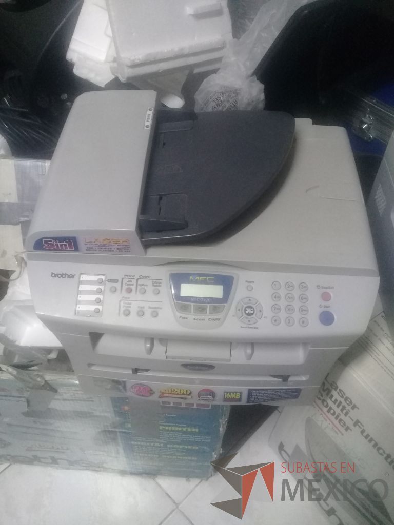 Lote 147 - 3 multifuncionales laser marca Brother (MFC7420,DCP8080DN,DCP7040) y 1 Impresora laser marca HP (PRO8000) p/refacciones - Imagen 8