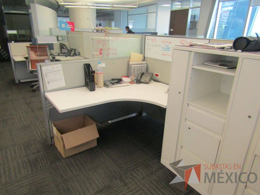 Lote 084 - Estación de trabajo para 6 personas, 2 credenza de 1 cajón,1 espacio para documentos - Imagen 6