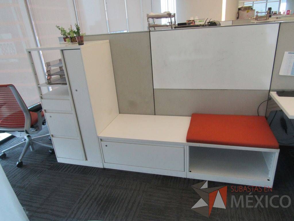 Lote 084 - Estación de trabajo para 6 personas, 2 credenza de 1 cajón,1 espacio para documentos - Imagen 13