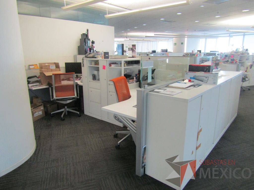 Lote 013 - Estación de trabajo para 3 personas, 1 credenza de 1 cajón,1 espacio para documentos - Imagen 3