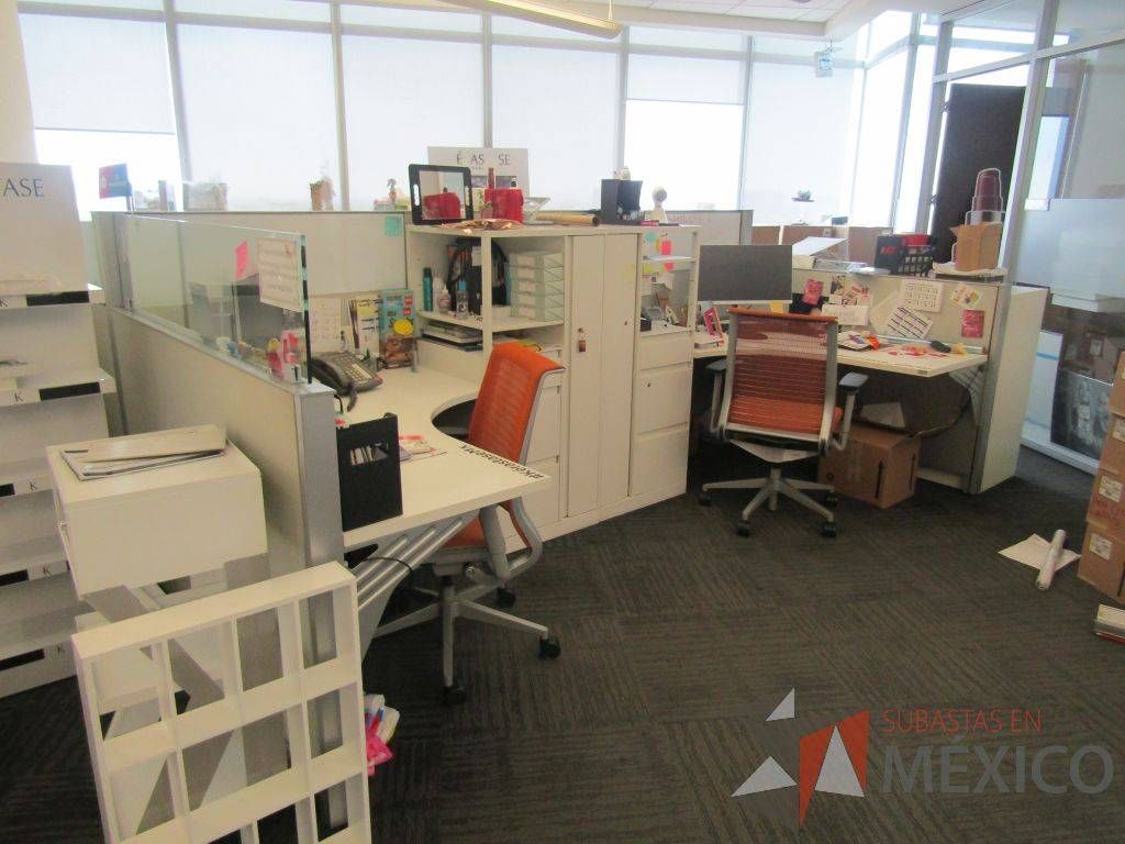 Lote 115 - Estación de trabajo para 3 personas, 1 credenza de 1 cajón,1 espacio para documentos - Imagen 7