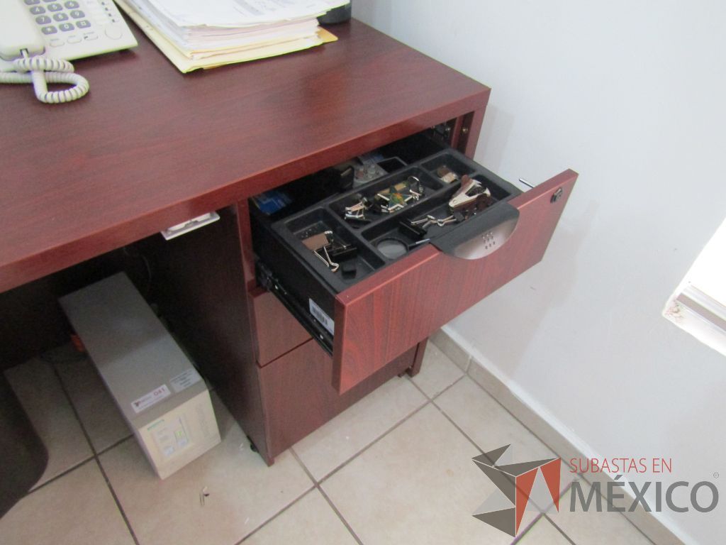 Escritorio para 1 persona en escuadra con archivero de 3 cajones - Imagen 15