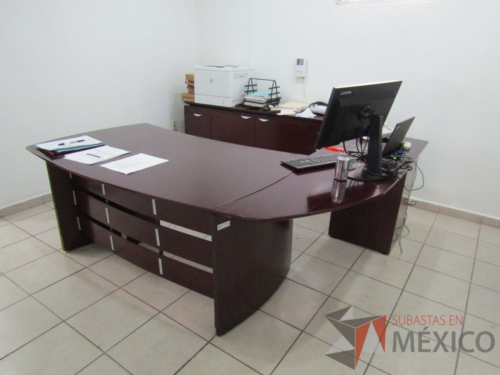 Escritorio para 1 persona en escuadra con archivero de pedestal de 3 cajones - Imagen 10