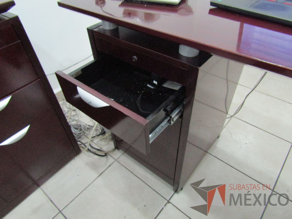 Escritorio para 1 persona en escuadra con archivero de pedestal de 3 cajones - Imagen 20