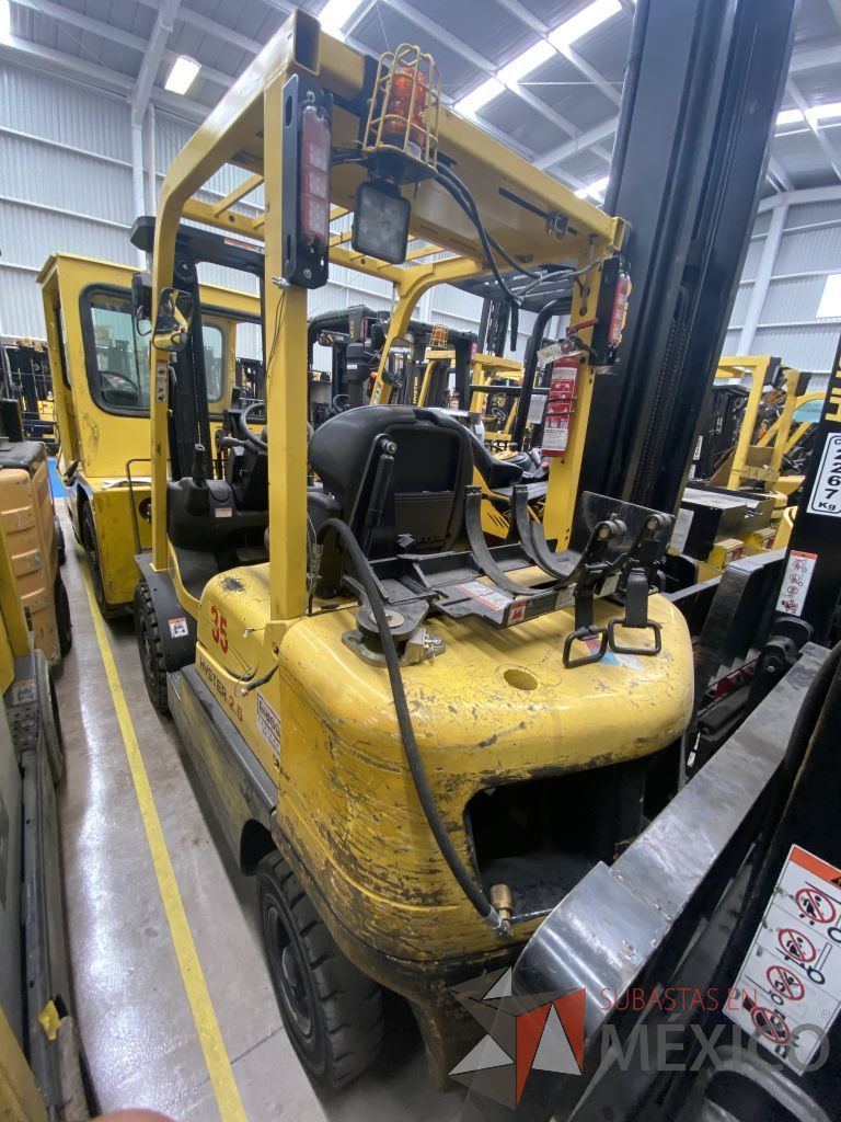 Lote 013 - Montacargas Hyster H2.5TX, Contrabalanceado, Combustión Diesel/Gas, Año 2015 - Imagen 8