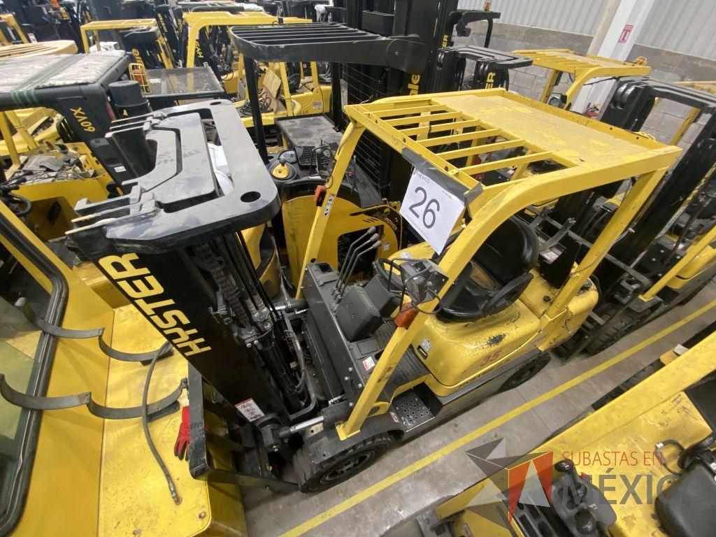 Lote 013 - Montacargas Hyster H2.5TX, Contrabalanceado, Combustión Diesel/Gas, Año 2015 - Imagen 5