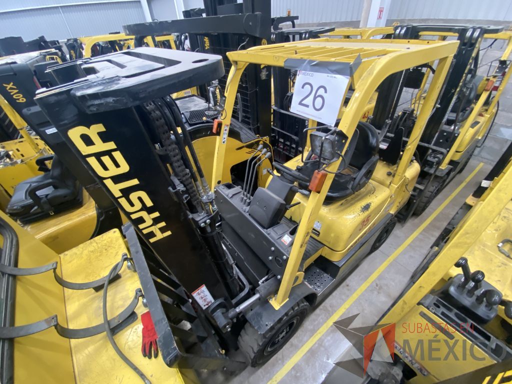 Lote 013 - Montacargas Hyster H2.5TX, Contrabalanceado, Combustión Diesel/Gas, Año 2015 - Imagen 3