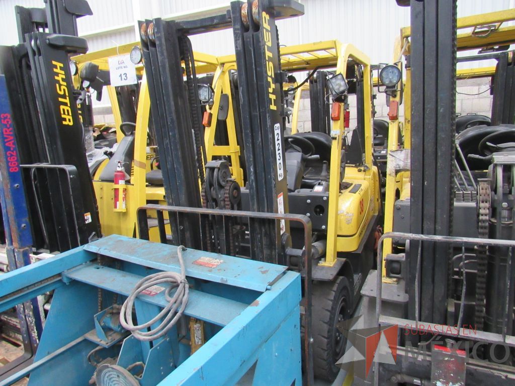 Lote 014 - Montacargas Hyster H2.5TX, Contrabalanceado, Combustión Diesel/Gas, Año 2015 - Imagen 4