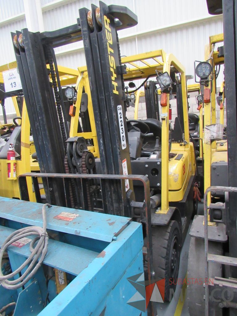 Lote 014 - Montacargas Hyster H2.5TX, Contrabalanceado, Combustión Diesel/Gas, Año 2015 - Imagen 21