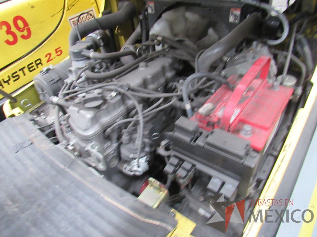 Lote 012 - Montacargas Hyster H2.5TX, Contrabalanceado, Combustión Diesel/Gas, Año 2015 - Imagen 12