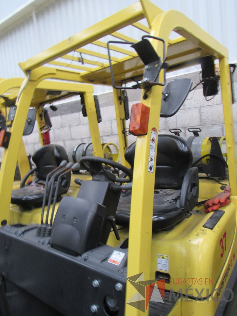 Lote 012 - Montacargas Hyster H2.5TX, Contrabalanceado, Combustión Diesel/Gas, Año 2015 - Imagen 2