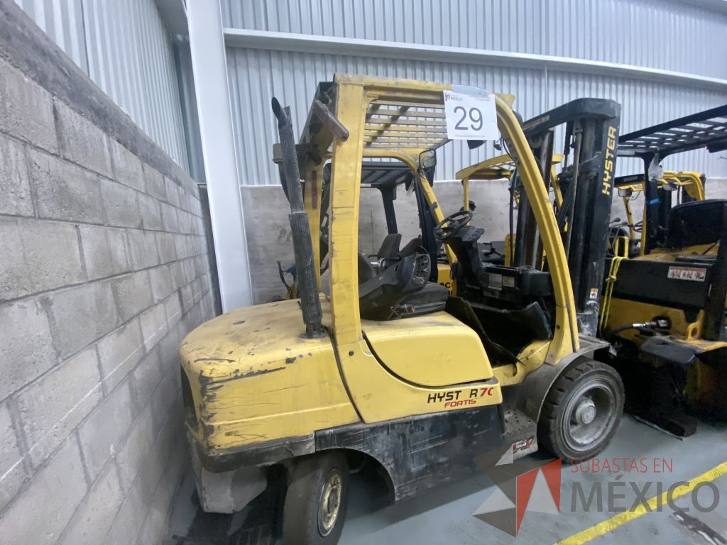 Lote 016 - Montacargas Hyster H70FT, Contrabalanceado, Combustión Diesel/Gas, Año 2015 - Imagen 30
