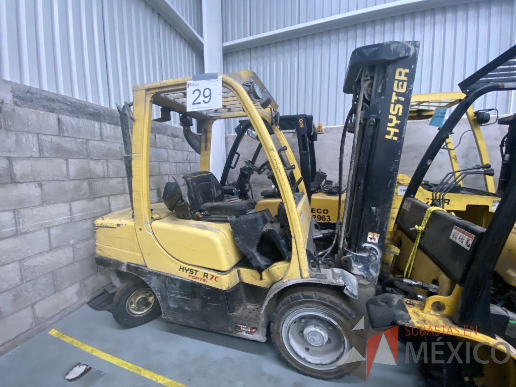 Lote 016 - Montacargas Hyster H70FT, Contrabalanceado, Combustión Diesel/Gas, Año 2015 - Imagen 26