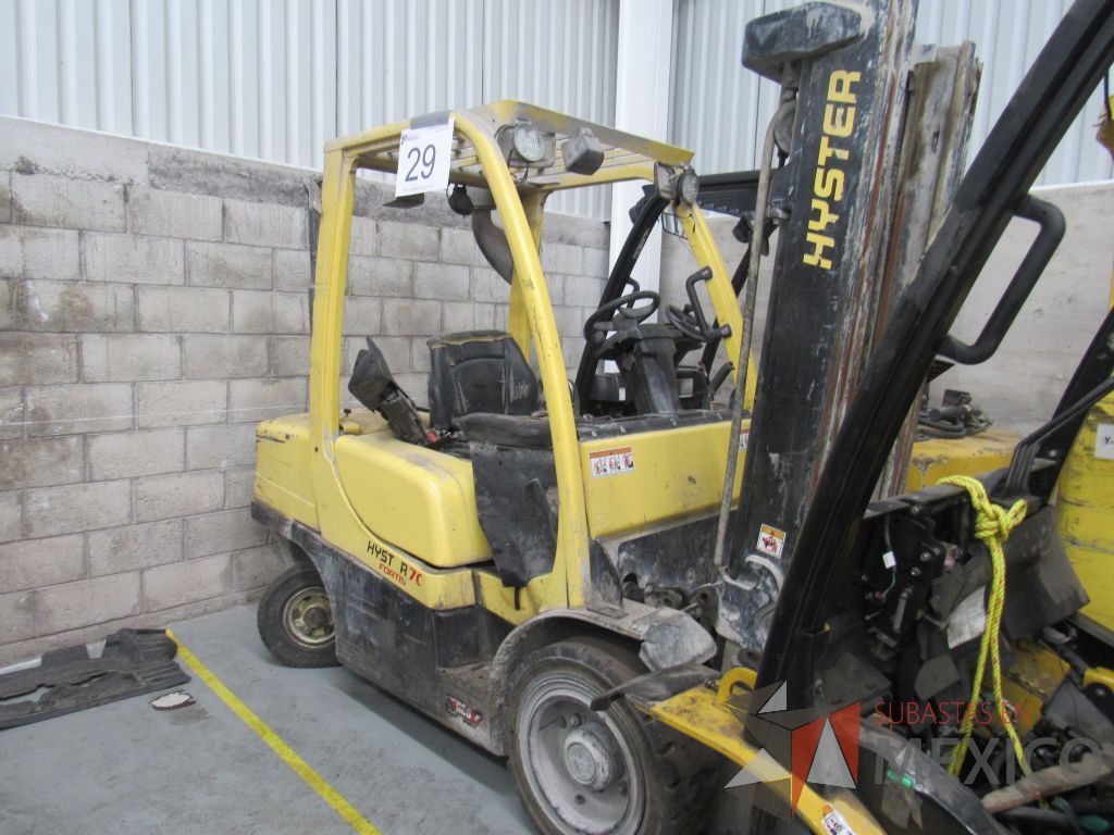 Lote 016 - Montacargas Hyster H70FT, Contrabalanceado, Combustión Diesel/Gas, Año 2015 - Imagen 8