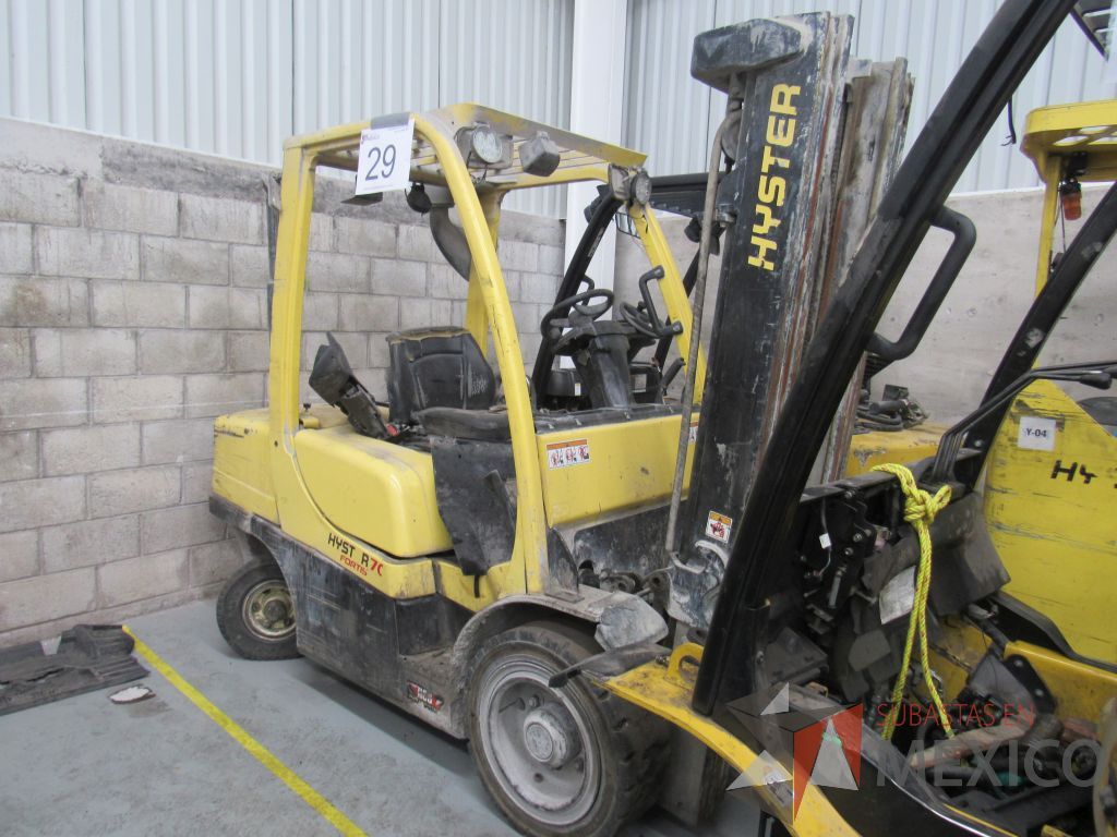 Lote 016 - Montacargas Hyster H70FT, Contrabalanceado, Combustión Diesel/Gas, Año 2015 - Imagen 7