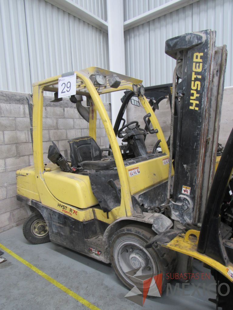 Lote 016 - Montacargas Hyster H70FT, Contrabalanceado, Combustión Diesel/Gas, Año 2015 - Imagen 5
