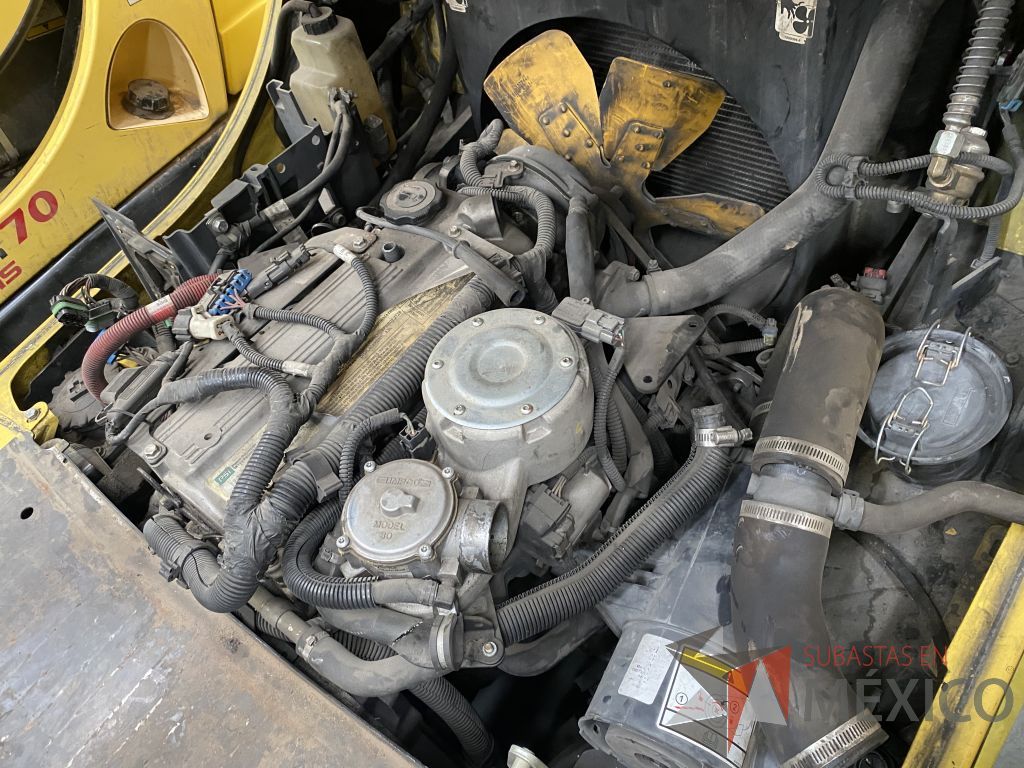 Lote 017 - Montacargas Hyster H70FT, Contrabalanceado, Combustión Diesel/Gas, Año 2015 - Imagen 22