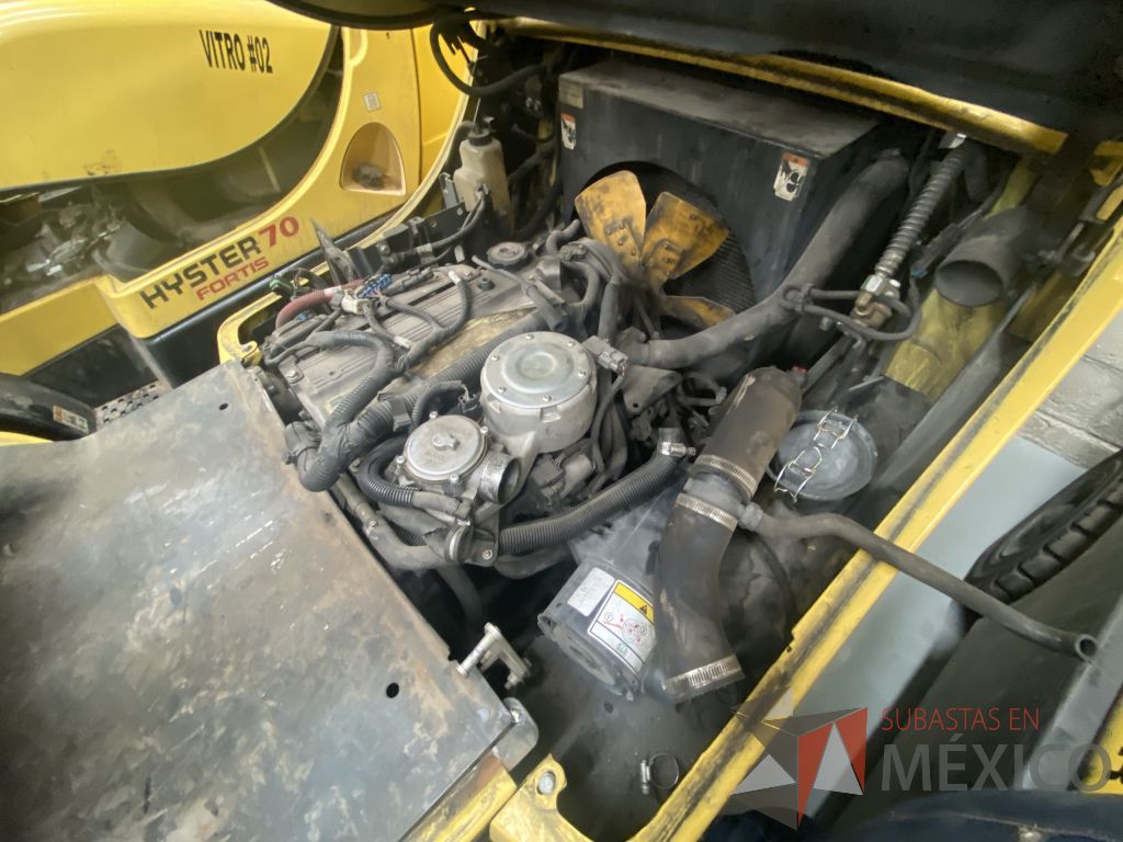 Lote 017 - Montacargas Hyster H70FT, Contrabalanceado, Combustión Diesel/Gas, Año 2015 - Imagen 20
