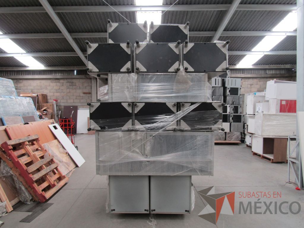 Lote 012 - 19 Piezas de gabinetes de metal 1 puerta con 1 cajón - Imagen 3