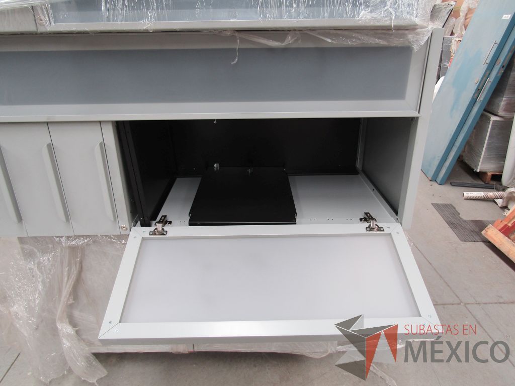 Lote 012 - 19 Piezas de gabinetes de metal 1 puerta con 1 cajón - Imagen 11