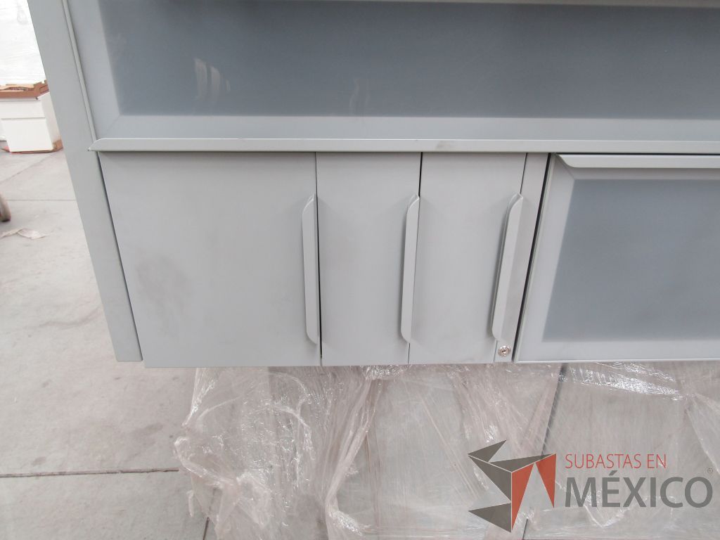 Lote 012 - 19 Piezas de gabinetes de metal 1 puerta con 1 cajón - Imagen 12