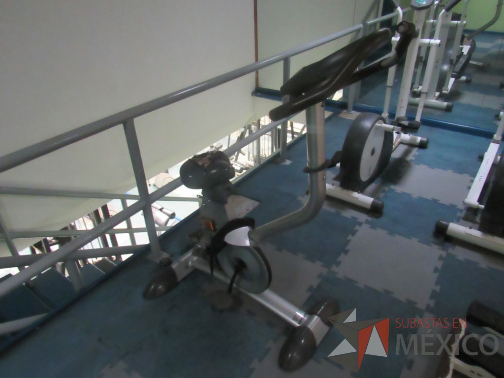 Lote 021 - Banco plano para abdominales y Bicicleta en mal estado, sin pedales y asiento roto - Imagen 8