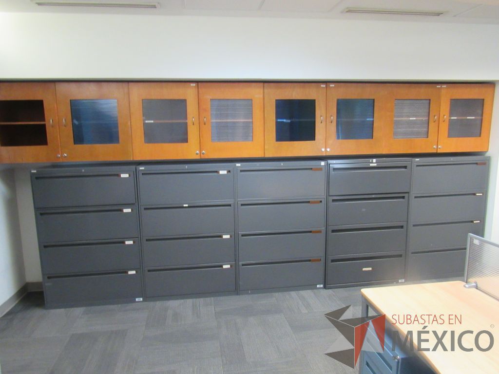 Lote 159b - Archivero metálico horizontal de 4 cajones color gris - Imagen 9