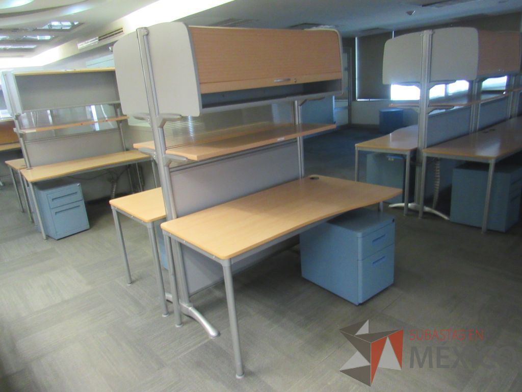 Lote 267 - Estación de trabajo para 2 personas con 2 gavetas - Imagen 2