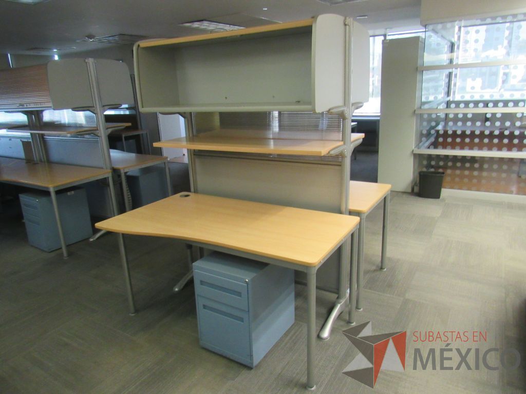 Lote 267 - Estación de trabajo para 2 personas con 2 gavetas - Imagen 3