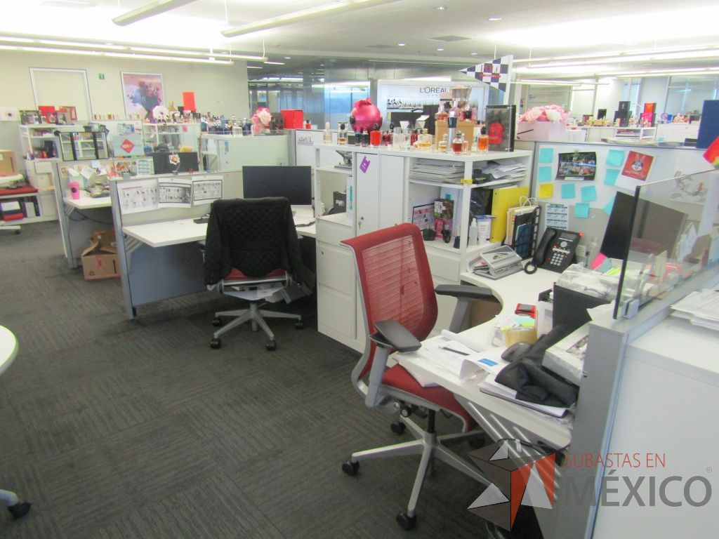 Lote 001 - Estación de trabajo para 6 personas de mampara baja color blanco - Imagen 10