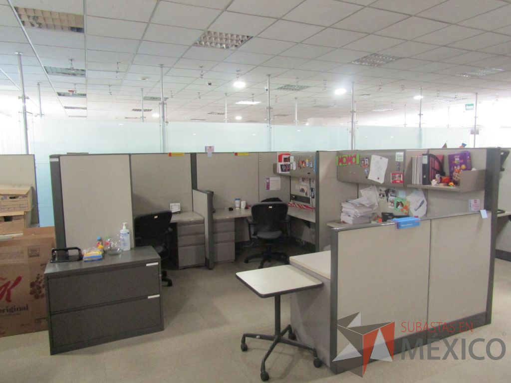 Lote 012 - Estación de trabajo para 2 personas de mampara alta con 2 gavetas - Imagen 3