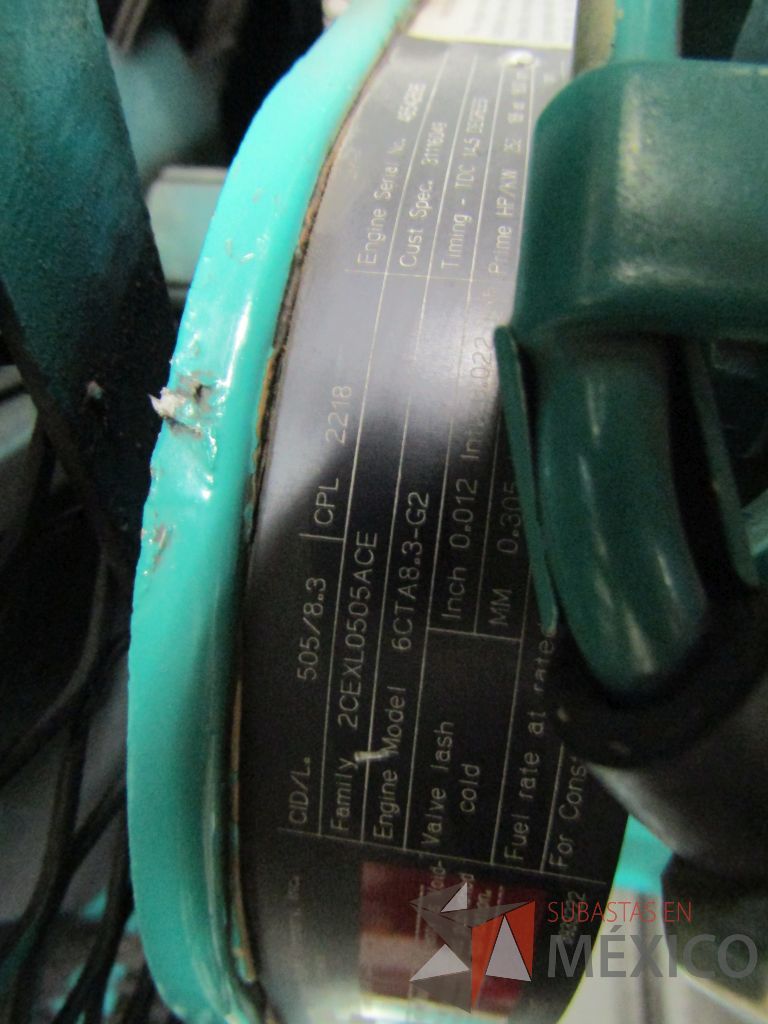 Lote 002 - Planta de emergencia Selmec con Motor Cummins, 175 KW, 219 KVA - Imagen 58