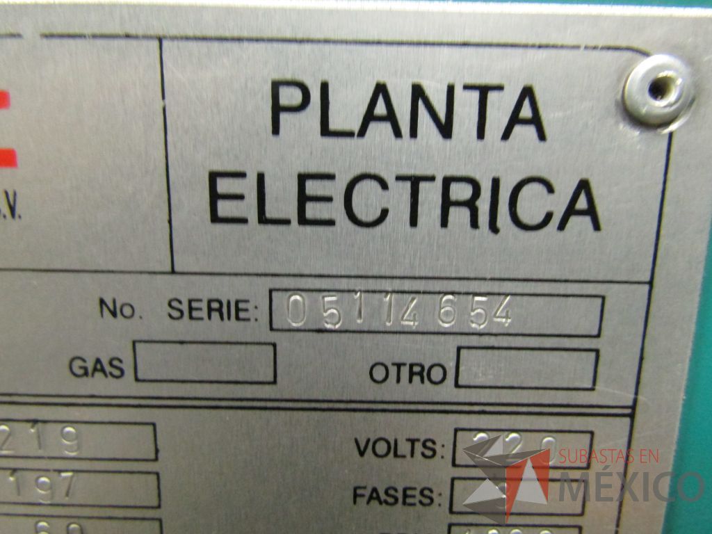 Lote 002 - Planta de emergencia Selmec con Motor Cummins, 175 KW, 219 KVA - Imagen 44