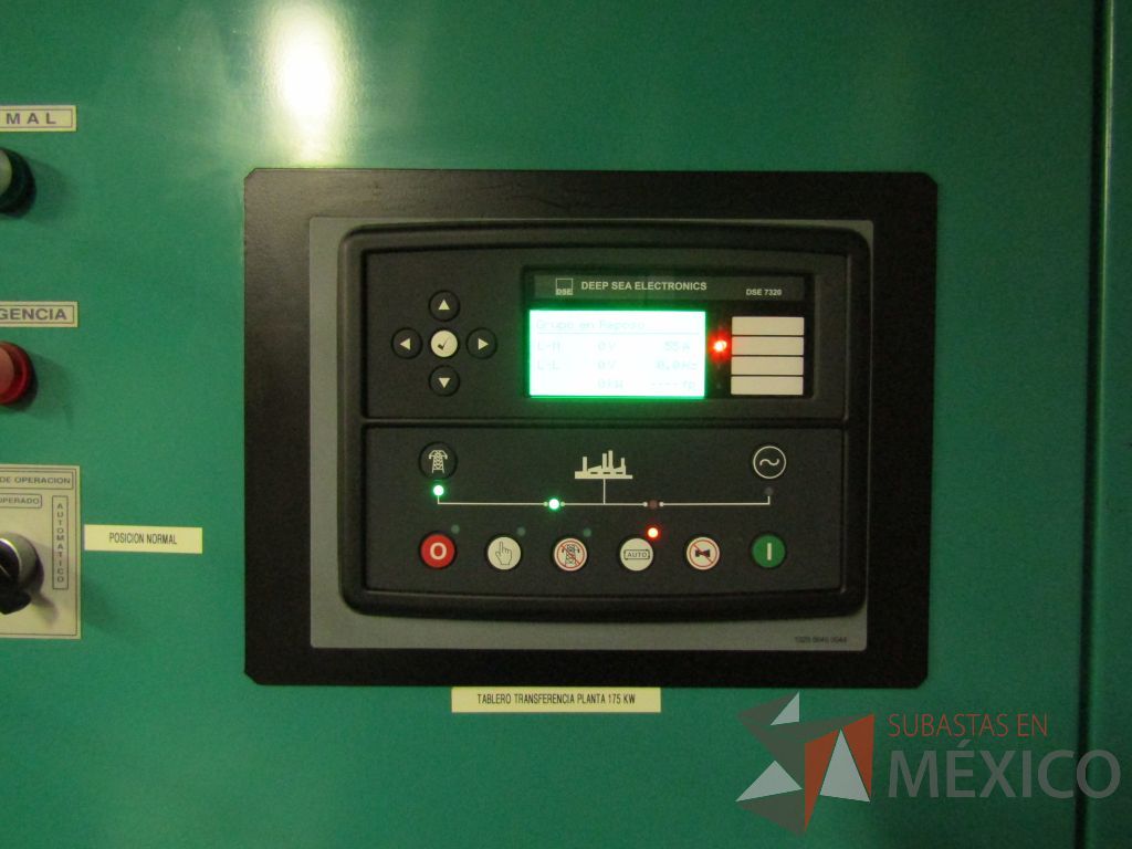 Lote 002 - Planta de emergencia Selmec con Motor Cummins, 175 KW, 219 KVA - Imagen 24