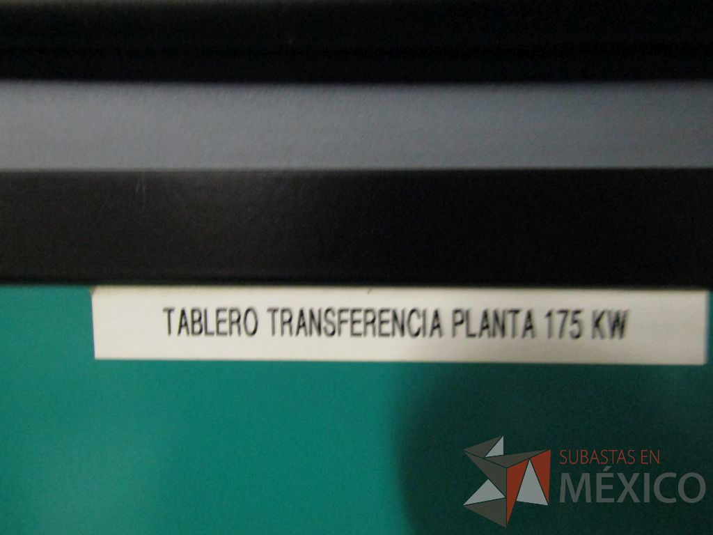 Lote 002 - Planta de emergencia Selmec con Motor Cummins, 175 KW, 219 KVA - Imagen 23
