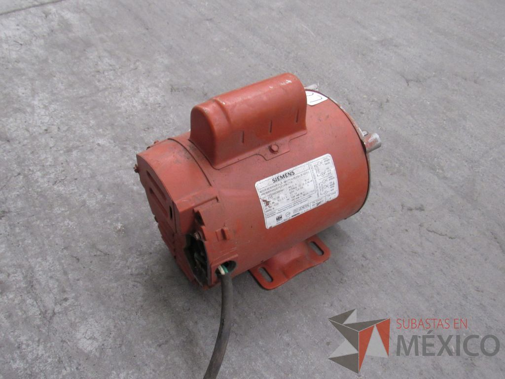 Lote 015 - Motor monofásico 60 Hz, Marca: SIEMENS, Modelo: 1RF20000DA404AA1 - Imagen 3