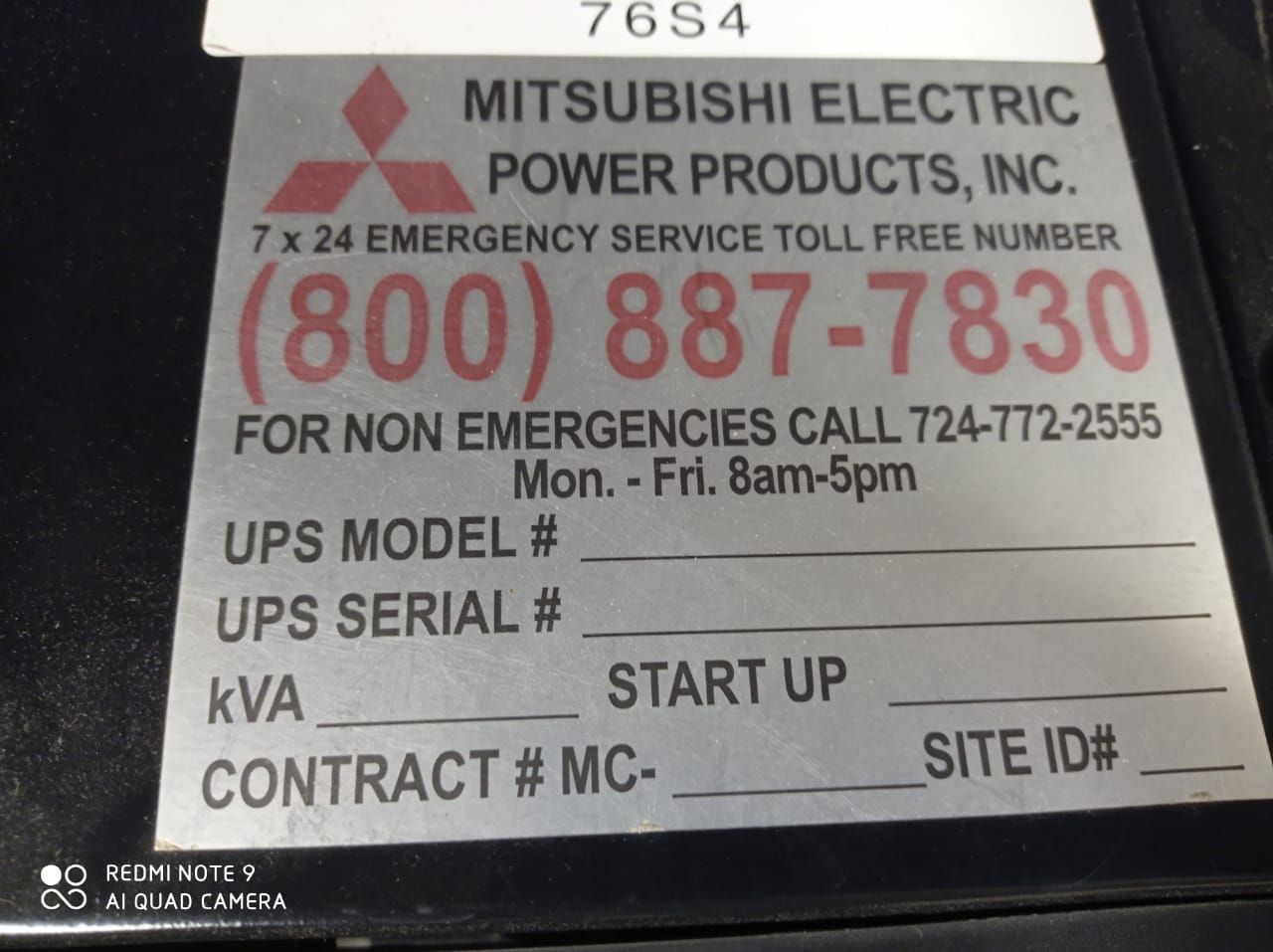 INV 094 - UPS, Modelo: UP1133A-A403SU-2, Marca: Mitsubishi Electric y Mando de baterías - Imagen 39