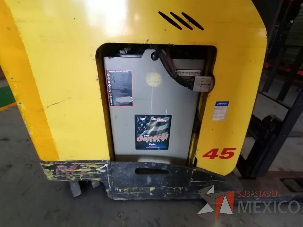 Lote 004 - Montacargas Eléctrico, Hyster N45ZR2-18.5, Año: 2015 - Imagen 5