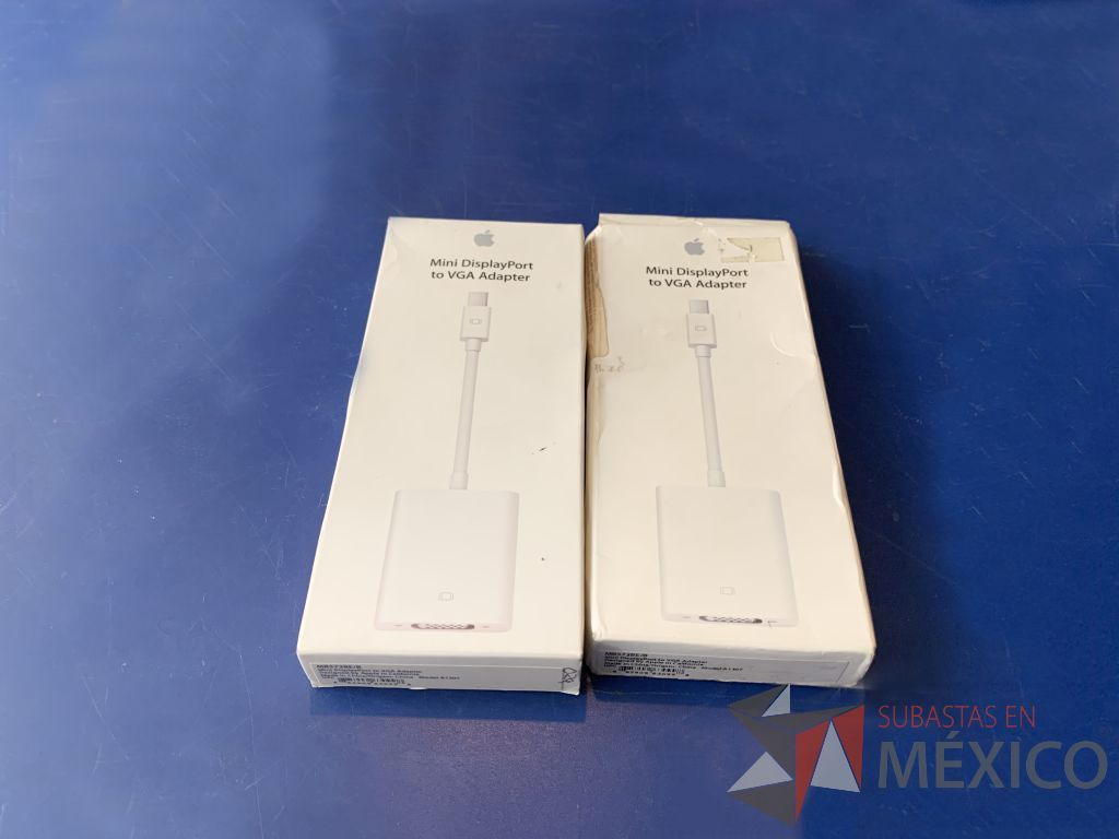 Lote 051 – 1 Cable AV/USB p/IPAD,2 adaptadores minidisplay a VGA original Apple,1 adaptador VGA a IPOD original Apple,1 adaptador VGA a HDMI,5 divisores VGA de 2 vias, 1 multiplexor Steren COM-315 - Imagen 11