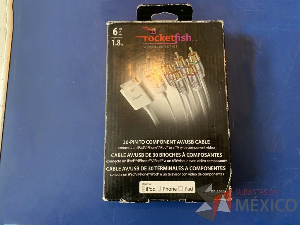 Lote 051 – 1 Cable AV/USB p/IPAD,2 adaptadores minidisplay a VGA original Apple,1 adaptador VGA a IPOD original Apple,1 adaptador VGA a HDMI,5 divisores VGA de 2 vias, 1 multiplexor Steren COM-315 - Imagen 5